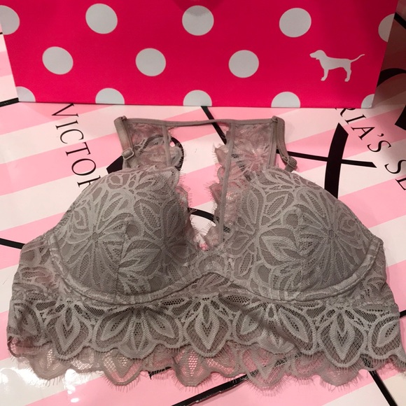💖 Pink 💖 Victoria’s Secret Lace Bralette - Picture 4 of 8